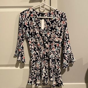 Adorable floral romper